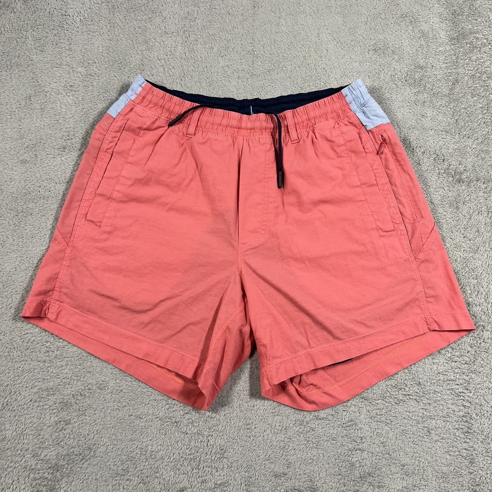 Birddogs Swim Shorts Mens Medium Lined Swim Athletic Stretch Light Red